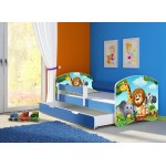 Otroška postelja 4kids Yummy ZOO 2